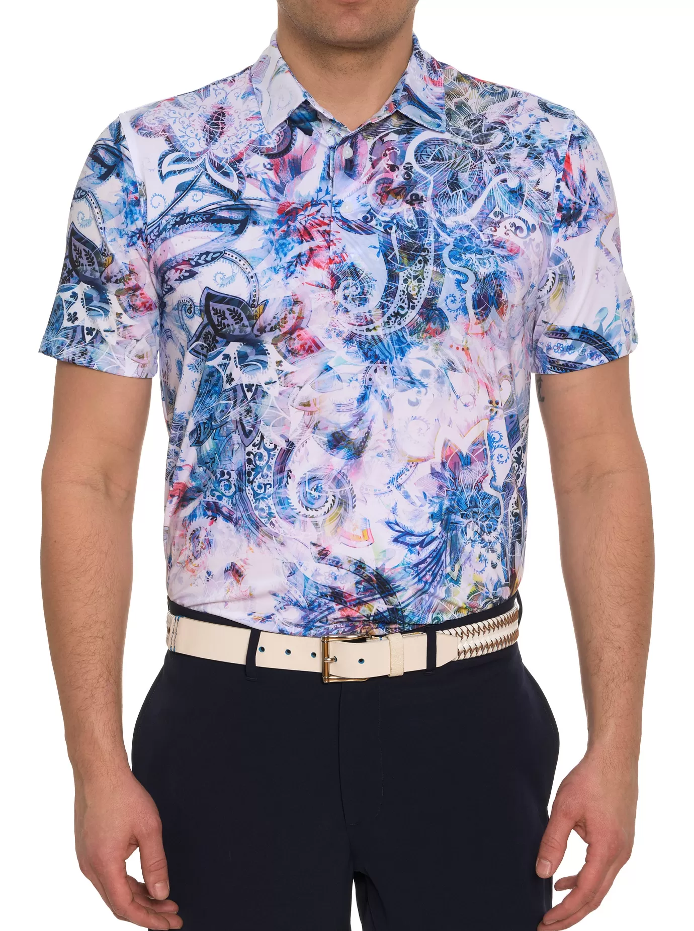 Hot AURORA PAISLEY PERFORMANCE POLO Polos & T-Shirts | Polos