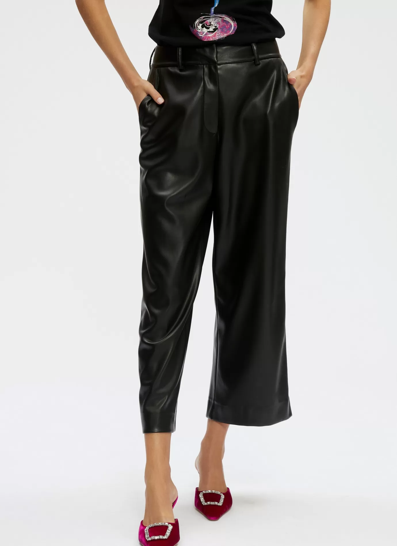 Shop BLAIR LEATHER PANT Bottoms