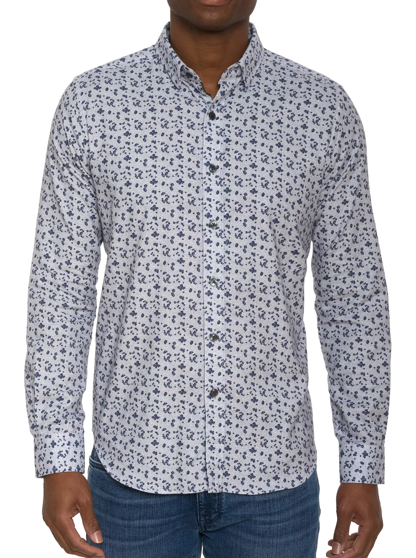 Outlet CATTANEO LONG SLEEVE BUTTON DOWN SHIRT Long Sleeve Button Down Shirts