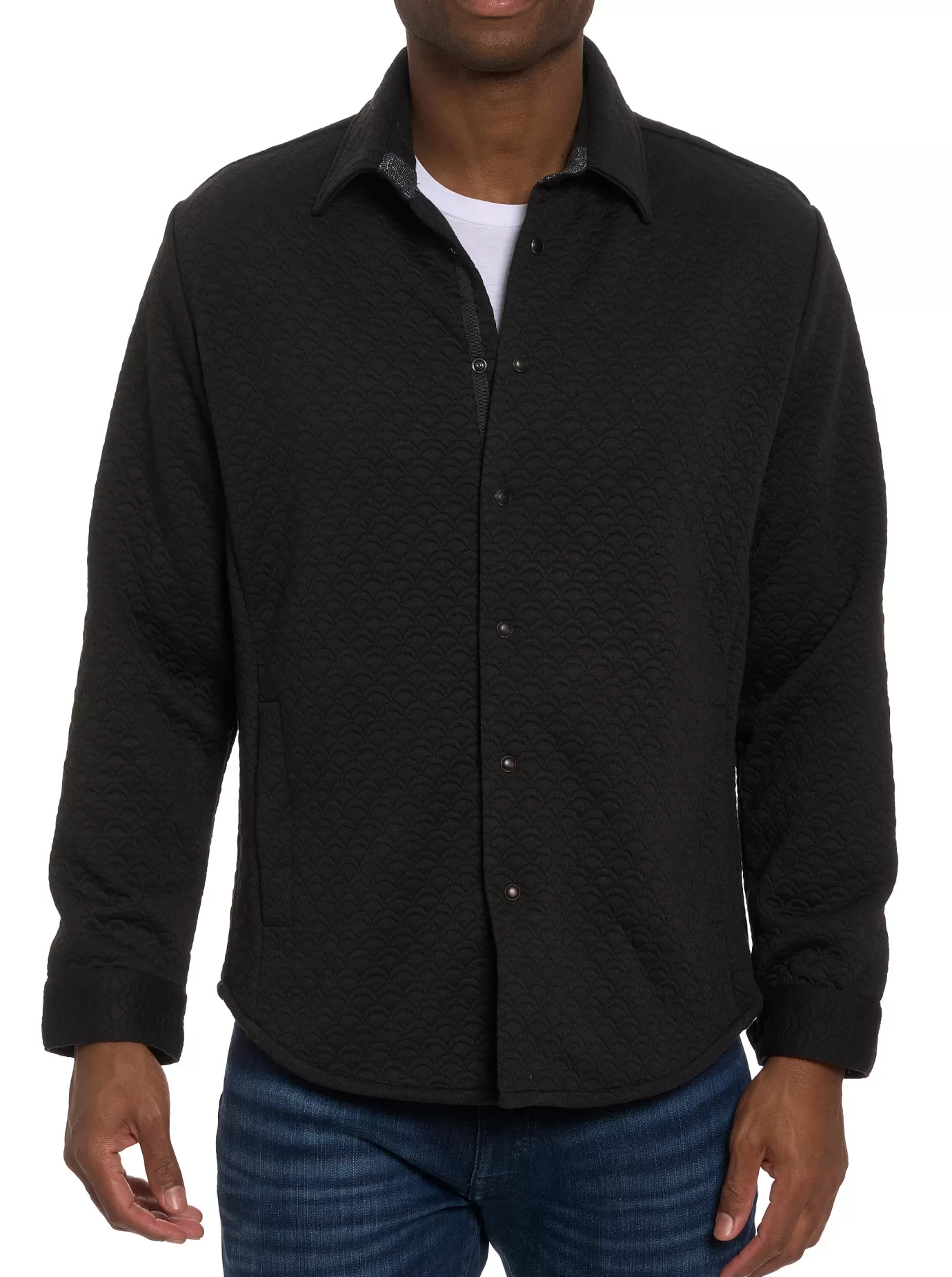 Outlet DOWNEY LONG SLEEVE KNIT SHIRT Long Sleeve Button Down Shirts