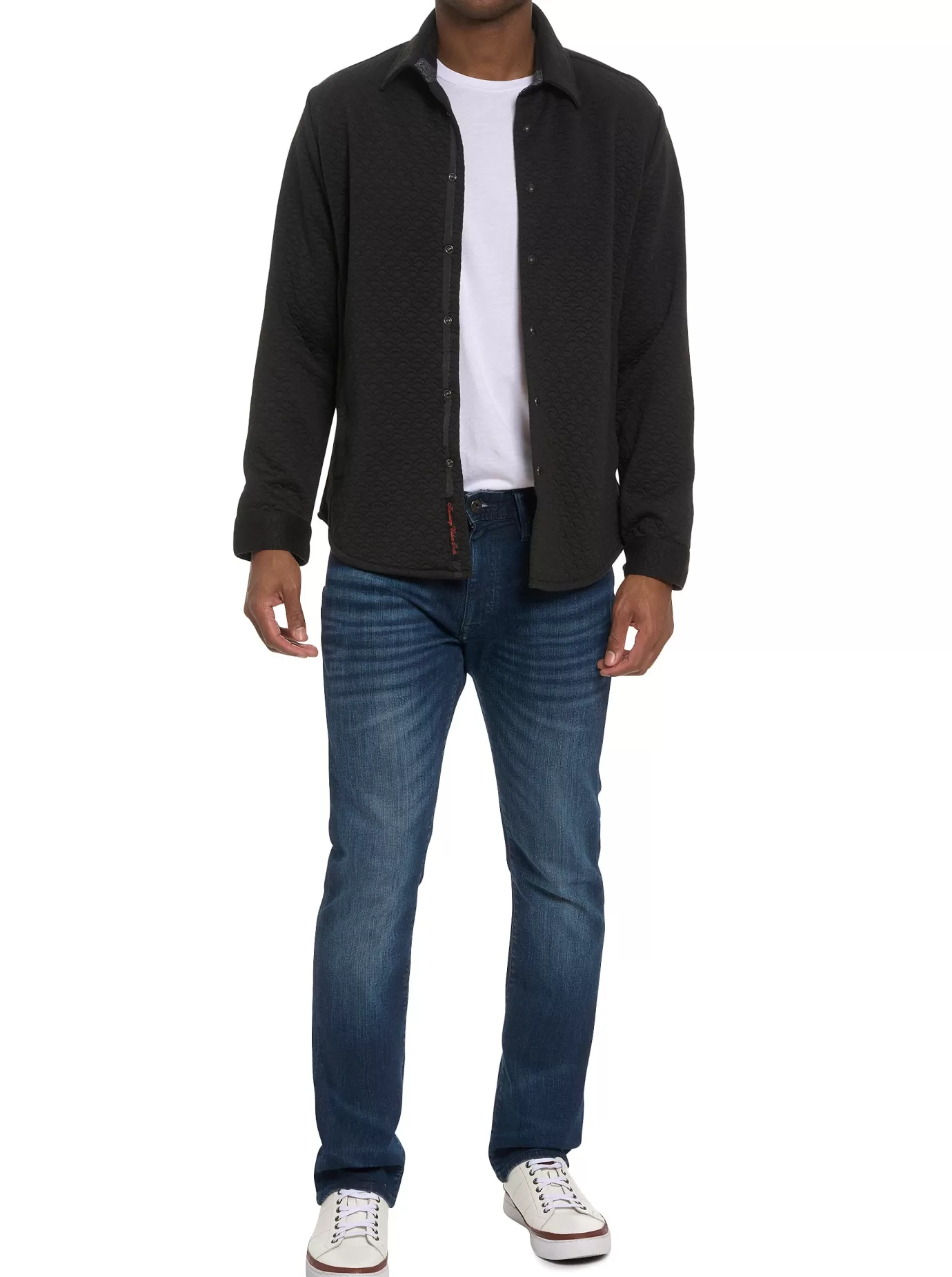 Outlet DOWNEY LONG SLEEVE KNIT SHIRT Long Sleeve Button Down Shirts