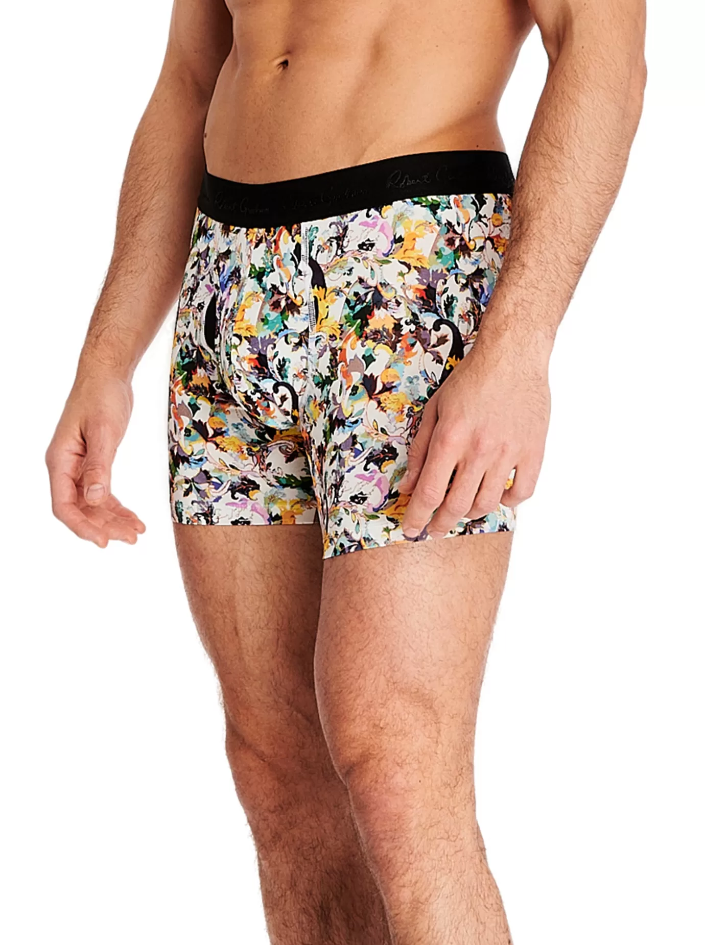 Store LEAVES PRINT BOXER Pajamas & Underwear