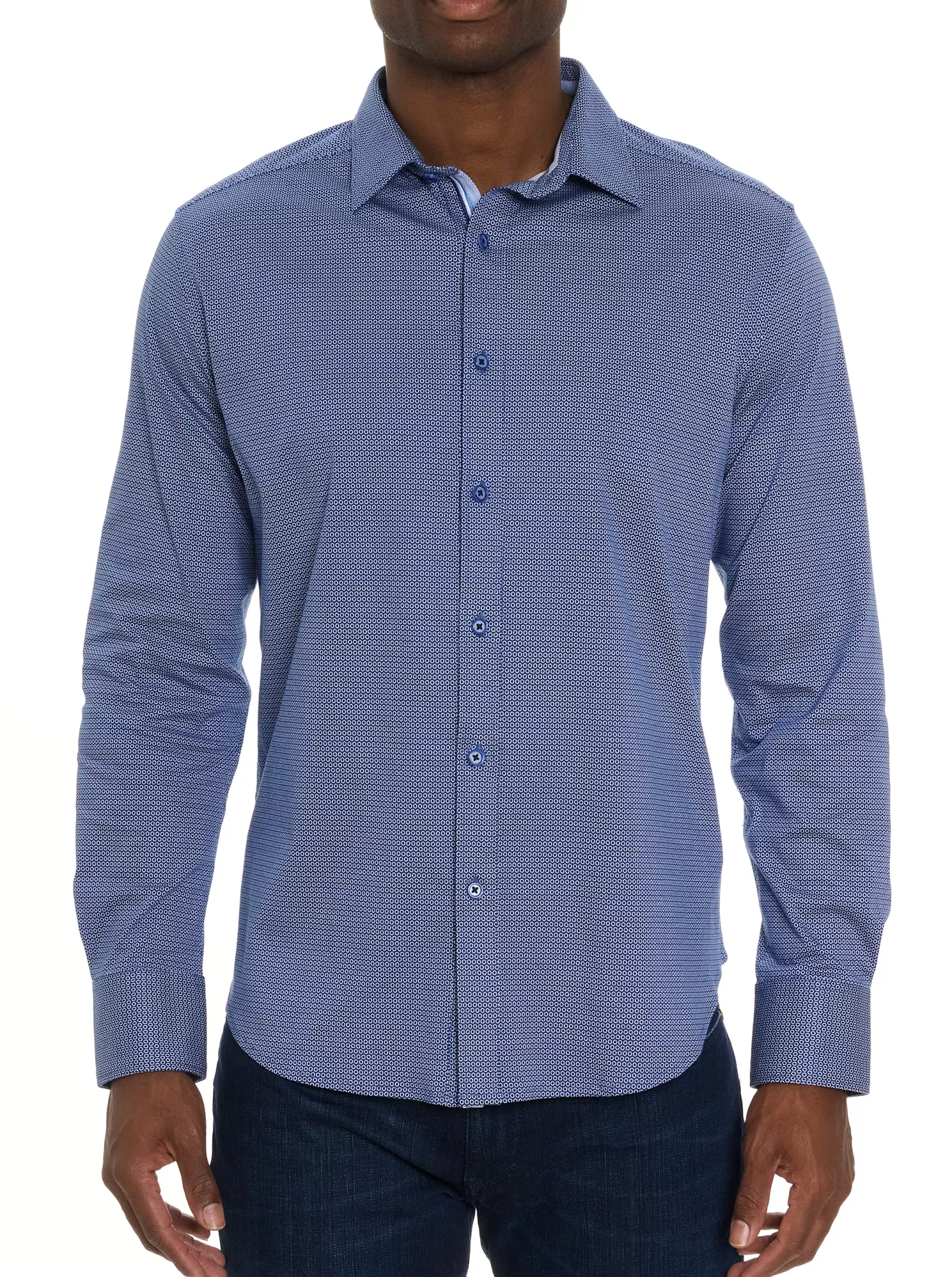 Flash Sale LIOTTA MOTION LONG SLEEVE KNIT BUTTON DOWN SHIRT Button Down Shirts | The Motion Collection