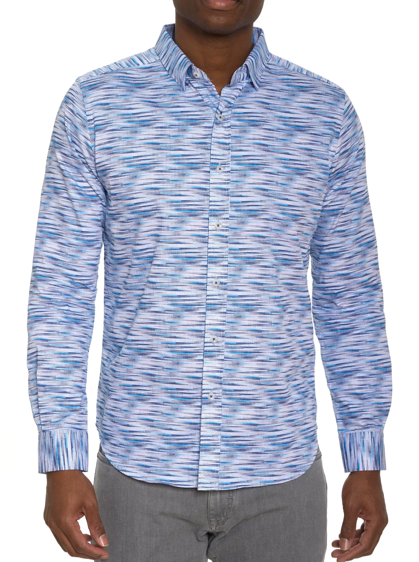 Sale MORETTI LONG SLEEVE BUTTON DOWN SHIRT Button Down Shirts | Long Sleeve Button Down Shirts