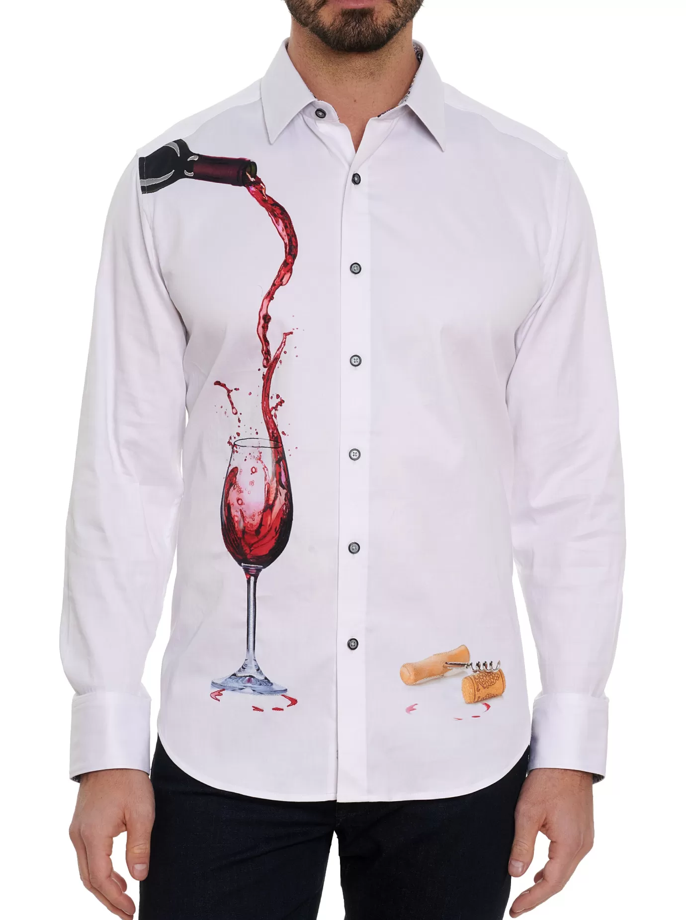 New PINOT NOIR 2 LONG SLEEVE BUTTON DOWN SHIRT Long Sleeve Button Down Shirts