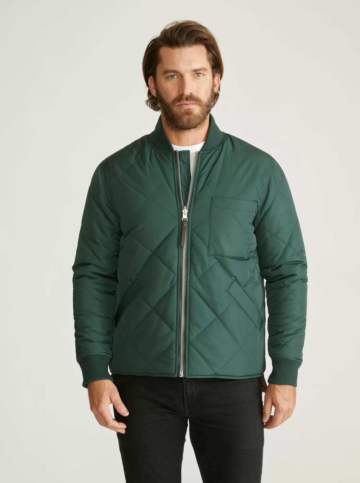 Store QUILTED BOMBER Outerwear