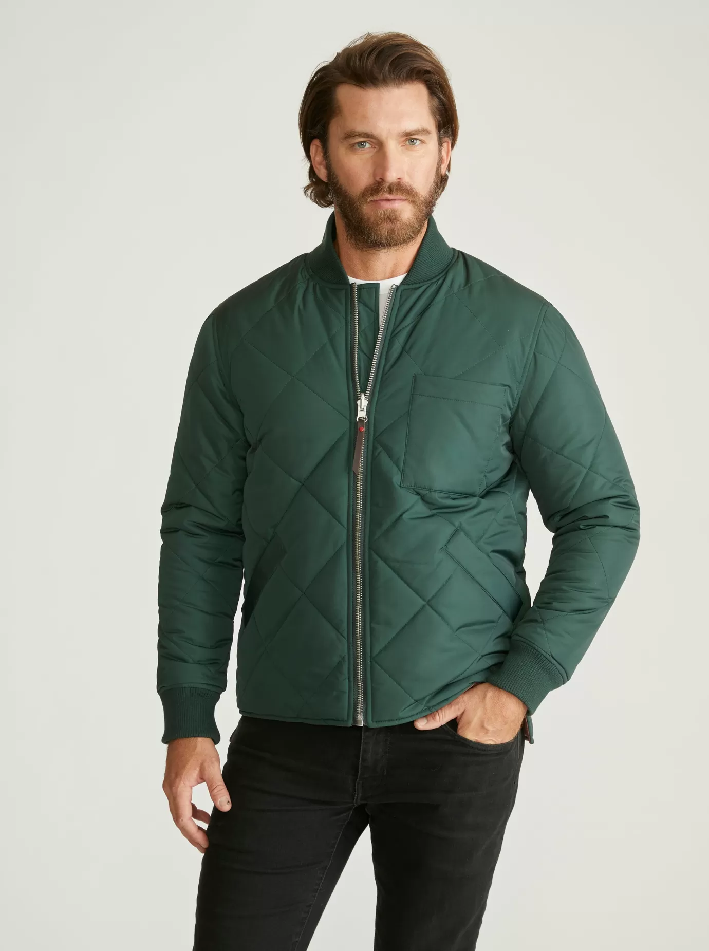 Store QUILTED BOMBER Outerwear