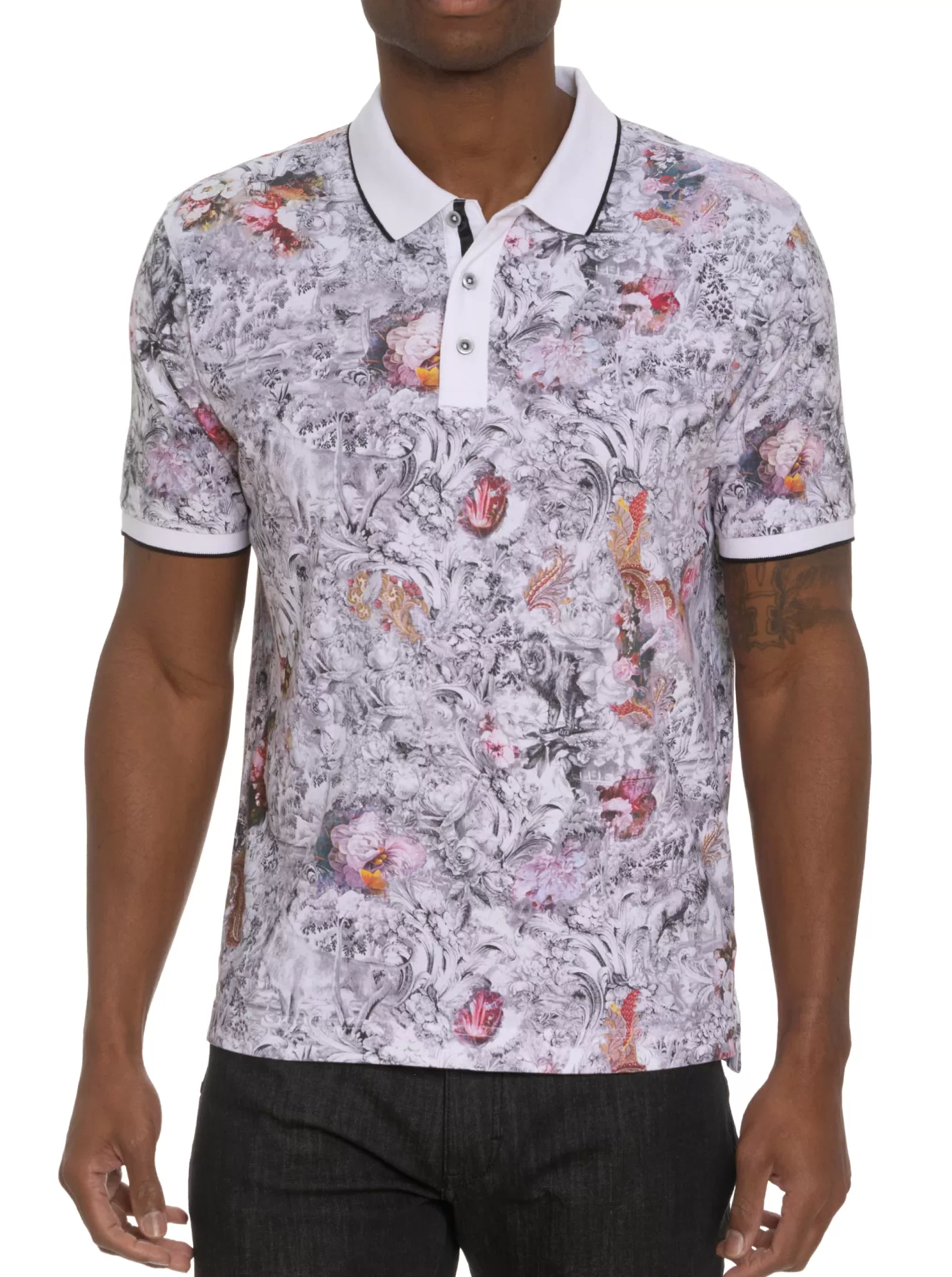 Discount ROARING FLORAL POLO Polos & T-Shirts | Sweaters & Knits