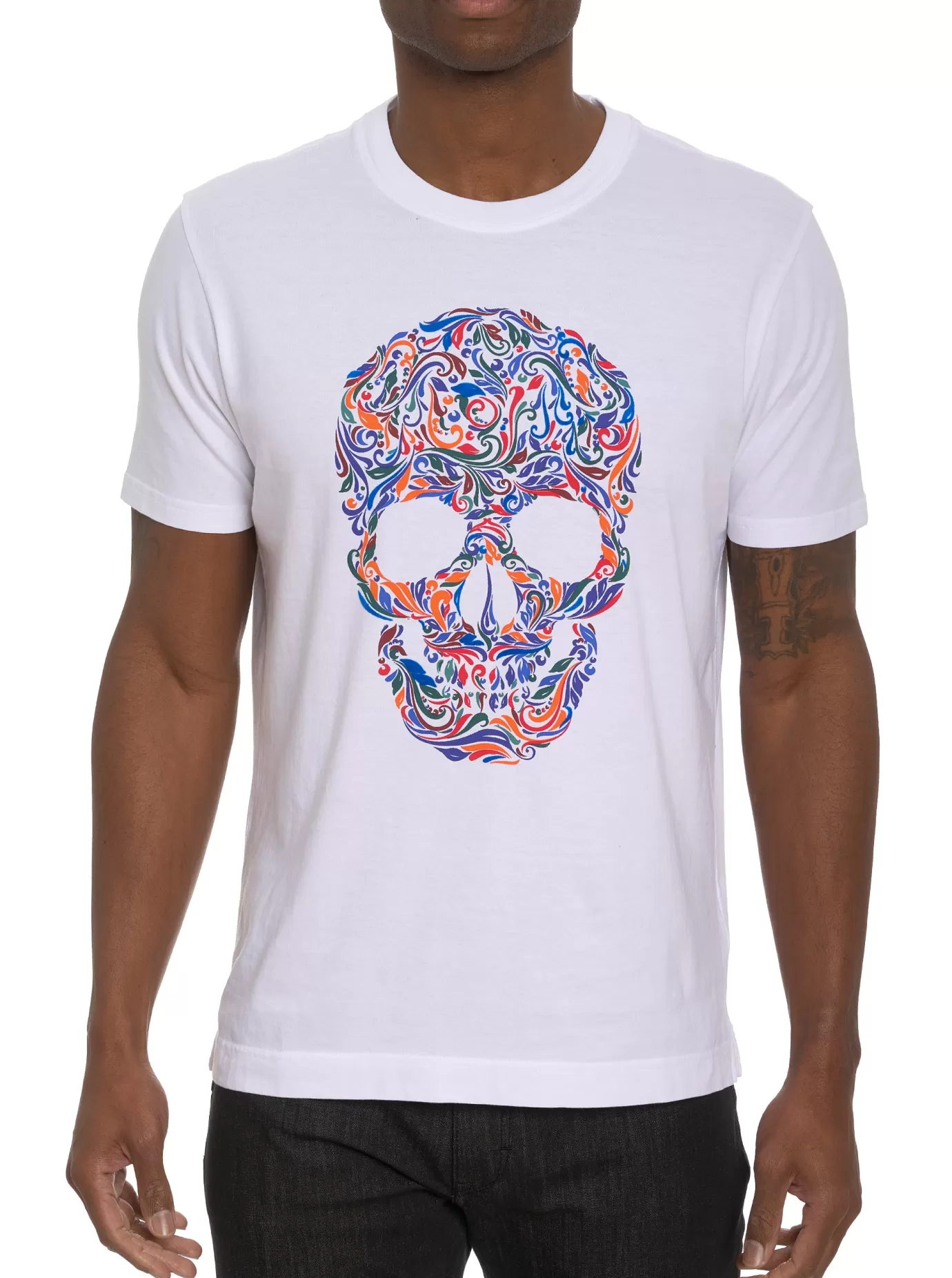 Flash Sale SWIRL SKULL GRAPHIC T-SHIRT Polos & T-Shirts | Sweaters & Knits