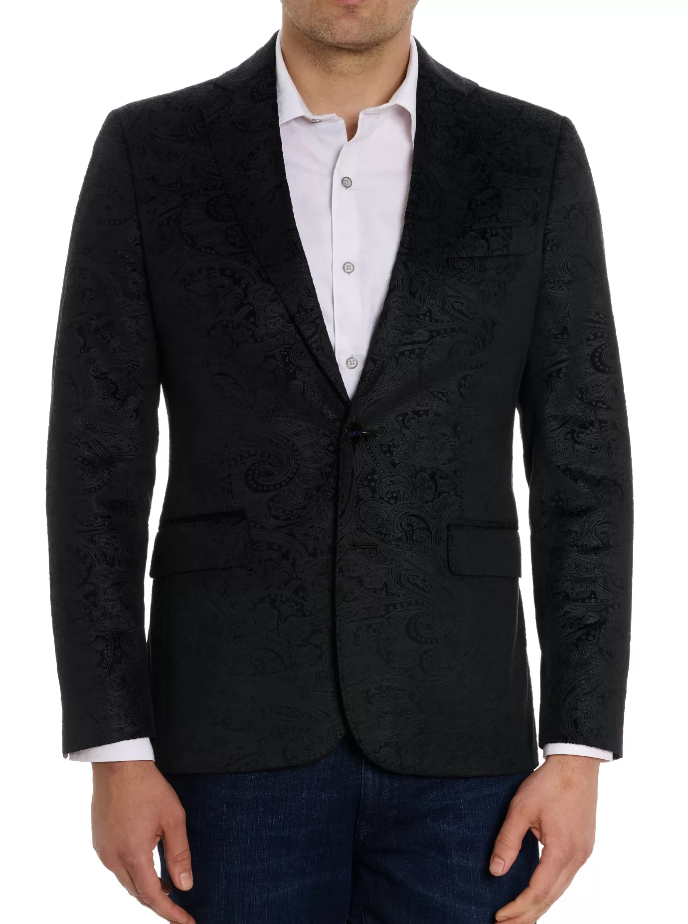 Fashion WEMBLEY VELVET BLAZER Blazers